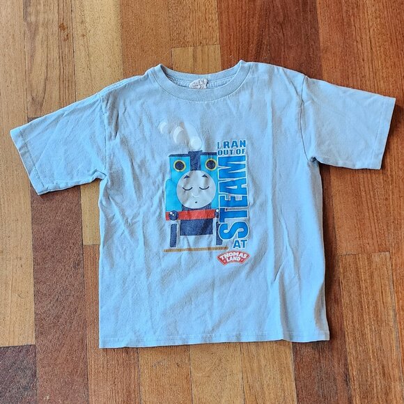 Thomas & Friends "I Ran Out Of Steam" Toddler T-Shirt Size 5/6 - Picture 4 of 12